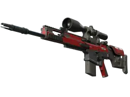 SCAR-20 | Crimson Web (Field-Tested)