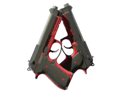 StatTrak™ Dual Berettas | Panther (Field-Tested)