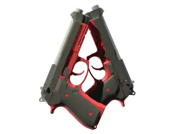 Item StatTrak™ Dual Berettas | Panther (Minimal Wear)