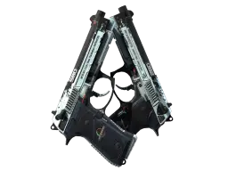 Dual Berettas | Dezastre (Minimal Wear)