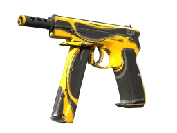 StatTrak™ CZ75-Auto | Yellow Jacket (Field-Tested)