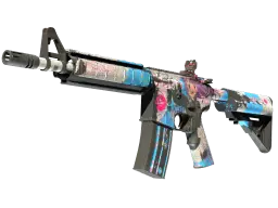 StatTrak™ M4A4 | Temukau (Battle-Scarred)