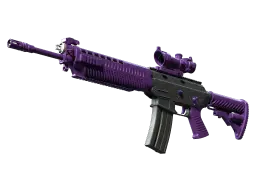 StatTrak™ SG 553 | Ultraviolet (Minimal Wear)