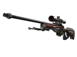 Item StatTrak™ AWP | Chrome Cannon (Well-Worn)
