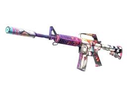 M4A1-S | Vaporwave (Well-Worn)