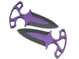 ★ Shadow Daggers | Ultraviolet (Well-Worn)
