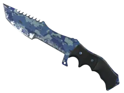 Item ★ Huntsman Knife | Bright Water (Well-Worn)