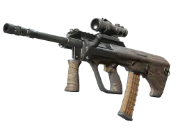 Souvenir AUG | Spalted Wood (Field-Tested)