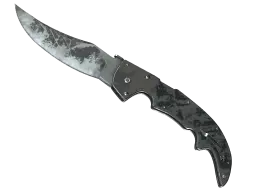 Item ★ StatTrak™ Falchion Knife | Night (Battle-Scarred)