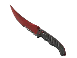 Item ★ Flip Knife | Crimson Web (Field-Tested)