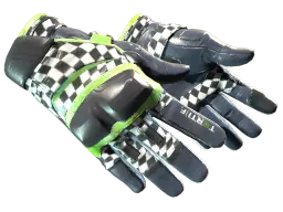Item ★ Moto Gloves | Finish Line (Factory New)