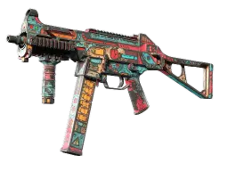 UMP-45 | K.O. Factory (Battle-Scarred)