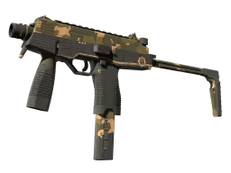 MP9 | Black Sand (Well-Worn)