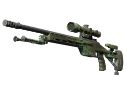Souvenir SSG 08 | Jungle Dashed (Minimal Wear)