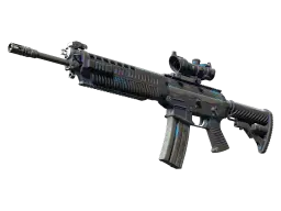 StatTrak™ SG 553 | Aloha (Battle-Scarred)