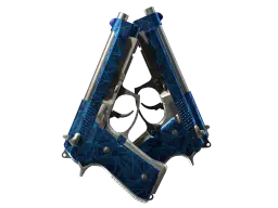 Item Dual Berettas | Cobalt Quartz (Minimal Wear)