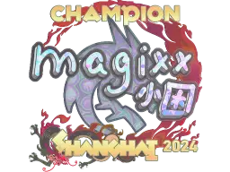 Sticker | magixx (Holo, Champion) | Shanghai 2024