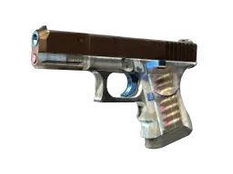 Glock-18 | Clear Polymer (Battle-Scarred)