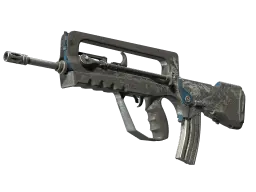 FAMAS | Halftone Wash (Battle-Scarred)