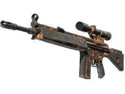 G3SG1 | Orange Crash (Battle-Scarred)