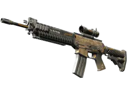 SG 553 | Triarch (Battle-Scarred)