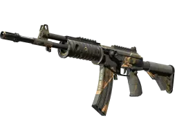 StatTrak™ Galil AR | Black Sand (Battle-Scarred)
