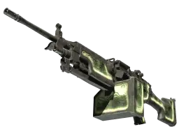 StatTrak™ M249 | Deep Relief (Well-Worn)