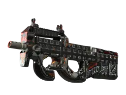 StatTrak™ P90 | Vent Rush (Battle-Scarred)