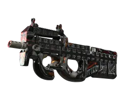 StatTrak™ P90 | Vent Rush (Well-Worn)