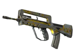 FAMAS | Neural Net (Battle-Scarred)