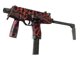 MP9 | Ruby Poison Dart (Well-Worn)