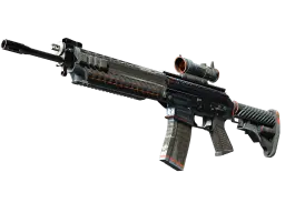 StatTrak™ SG 553 | Phantom (Battle-Scarred)