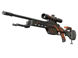 Item StatTrak™ SSG 08 | Slashed (Well-Worn)
